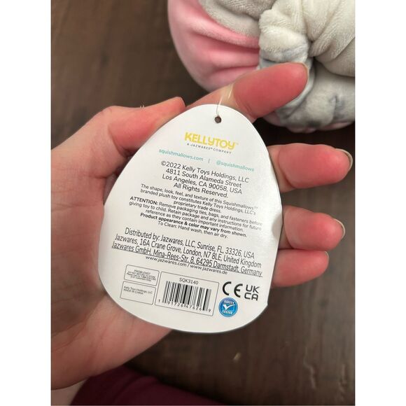 Squishmallows Kellytoy NWT Flip-a-Mallows Dohna Snow Leopard/ Mischa Red Panda - Picture 6 of 8